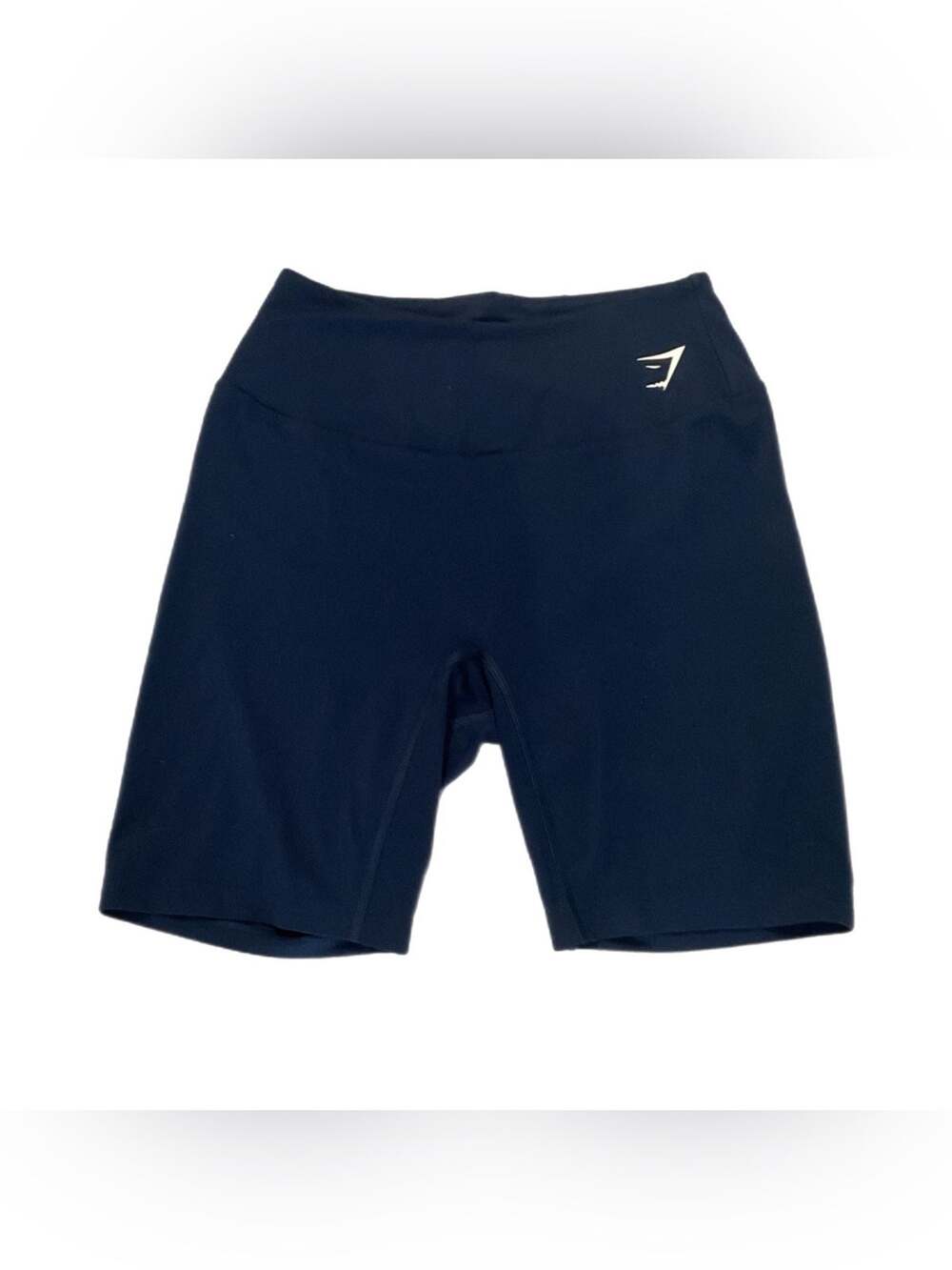 Gymshark Navy Blue High Waisted Biker Shorts